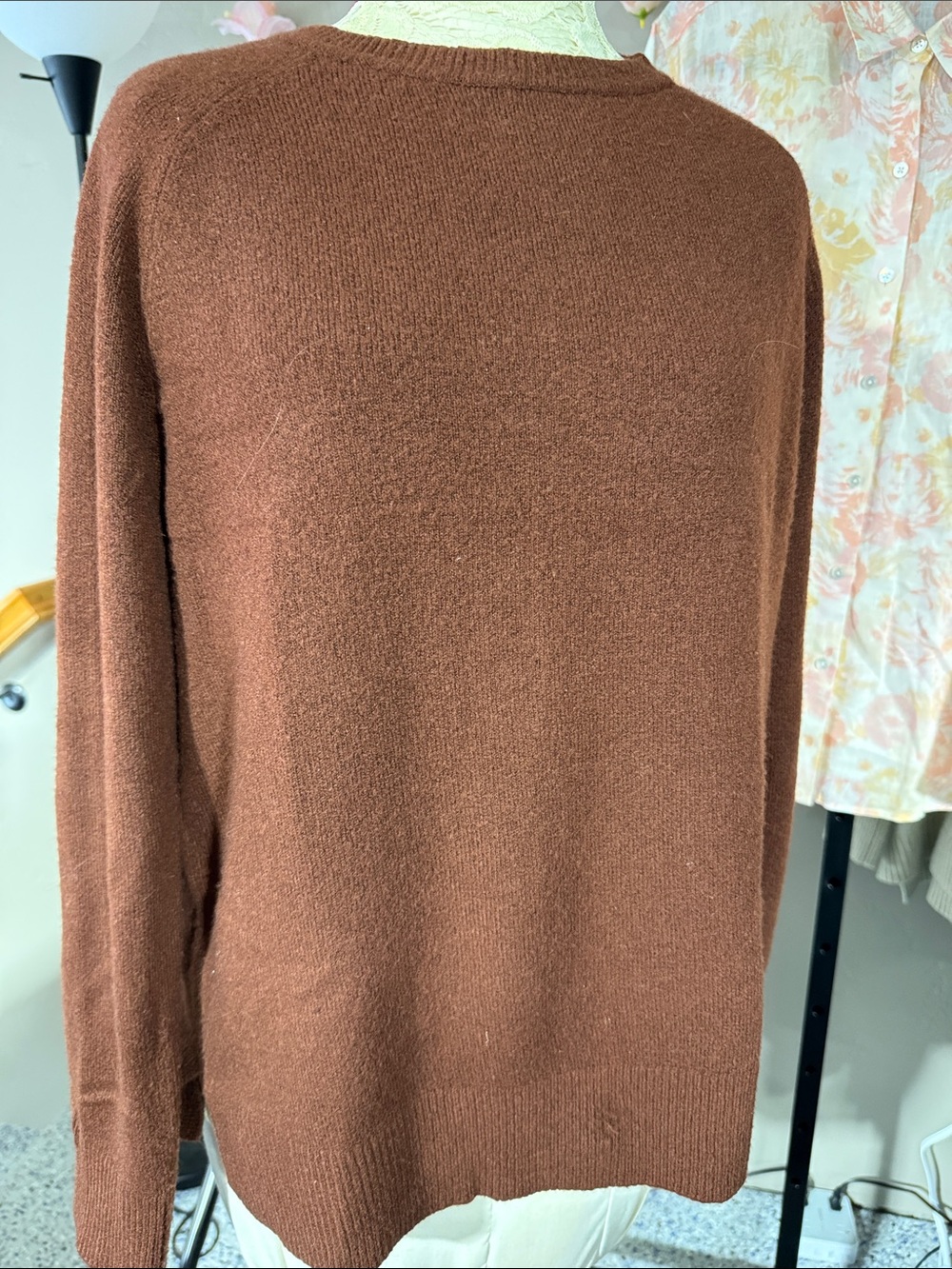 Liverpool Women's Crewneck Sweater in Cocoa Sz L EUC